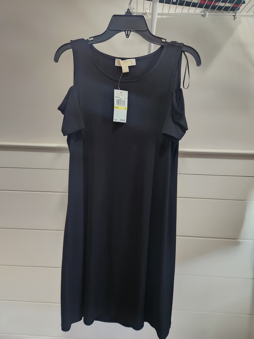 Michael Kors Black Crewneck Dress